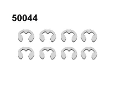 Amewi 50044 E-Clips D=8mm 8 Stck Pitbull X - RC-Zubehoer