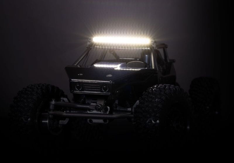 Traxxas TXC-4M LED Roof Light Bar Dachlichtleiste mit heller Beleuchtung fuer Extreme Crawler 1_18