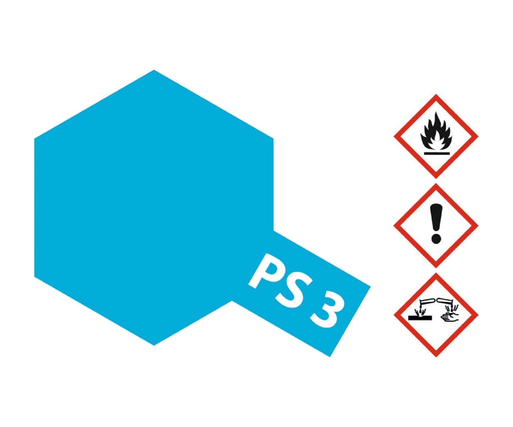 Tamiya PS-3 Hellblau Sprühfarbe 100ml für Polycarbonat ( Lexanfarbe )