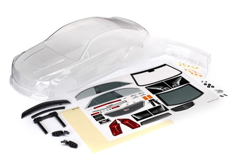 Traxxas Karosserie CADILLAC CTS-V _unlackiert_ - RC-Zubehoer
