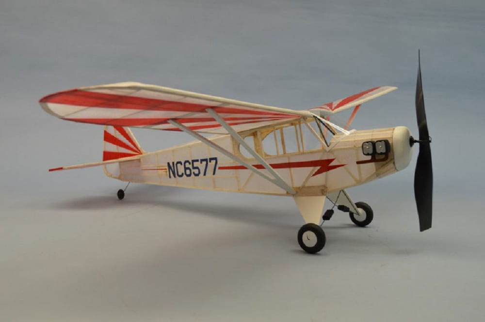 Dumas Aircraft Piper Clip Wing_ Cup Lasercut Balsabausatz_ - RC-Zubehoer