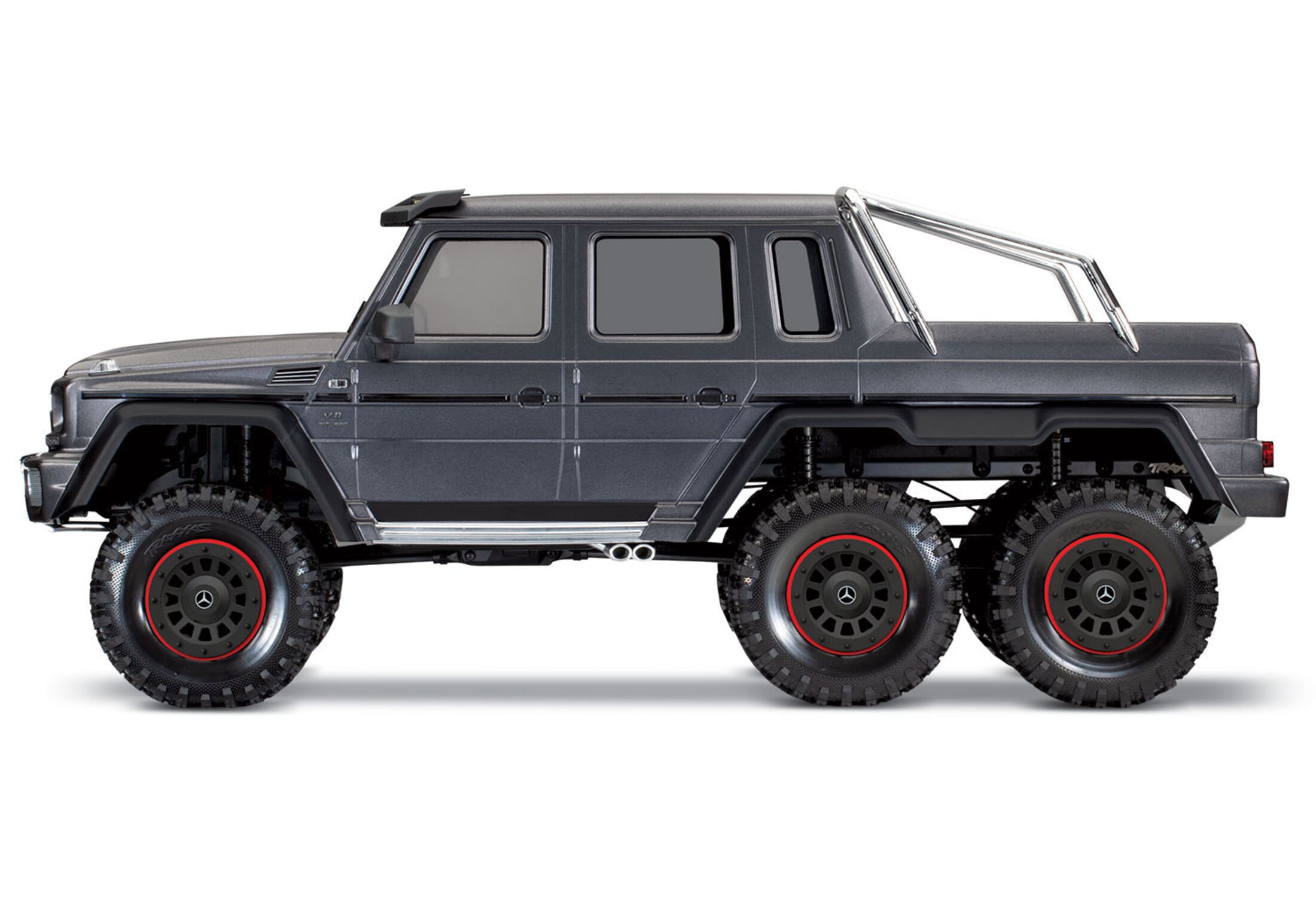 Traxxas TRX6 G63 6x6 Silber RC Crawler 1-10