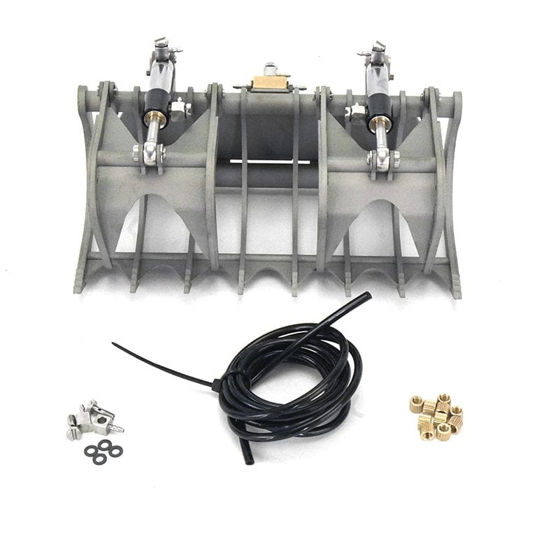 Lesu Zangen-Schaufel hydraulisch fuer Kompaktlader - RC-Zubehoer