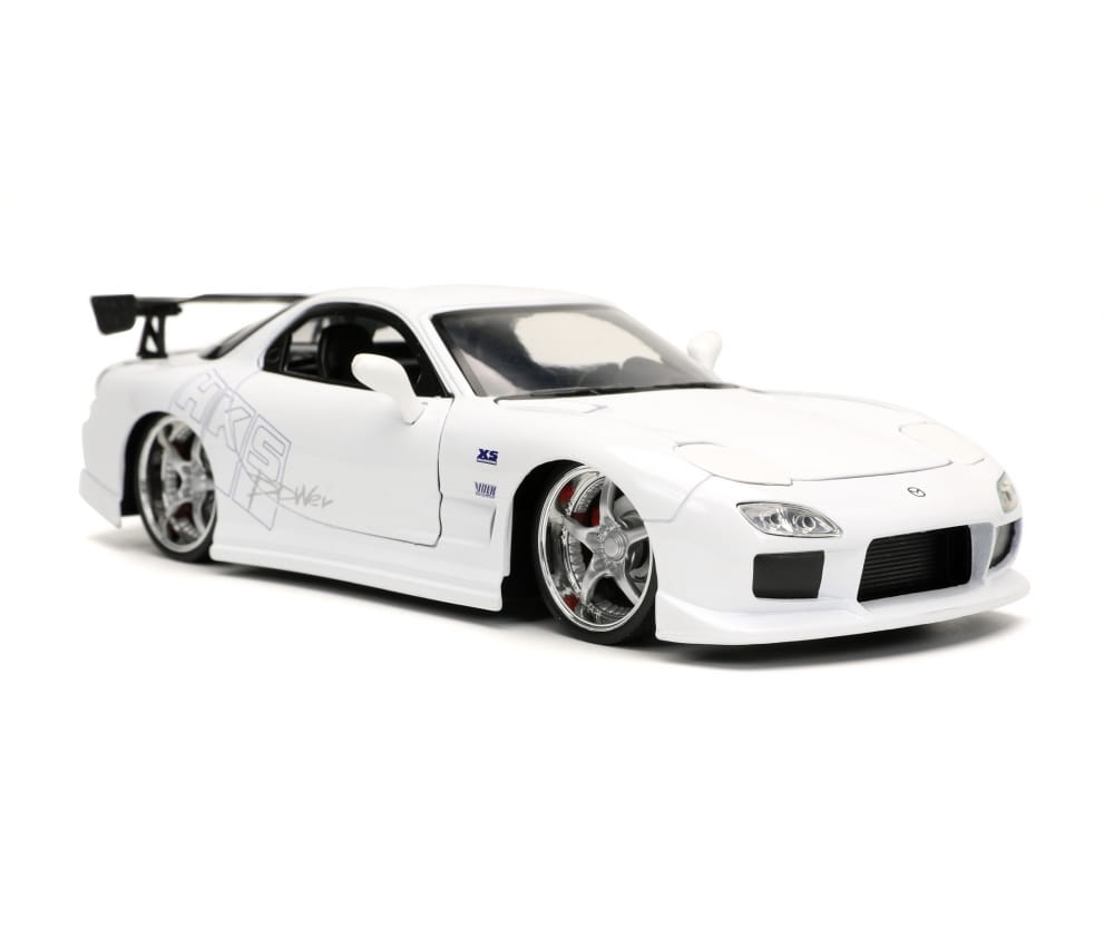 Jada Toys Fast _ Furious 1993 Mazda RX-7 Modellauto 1_24 weiss_