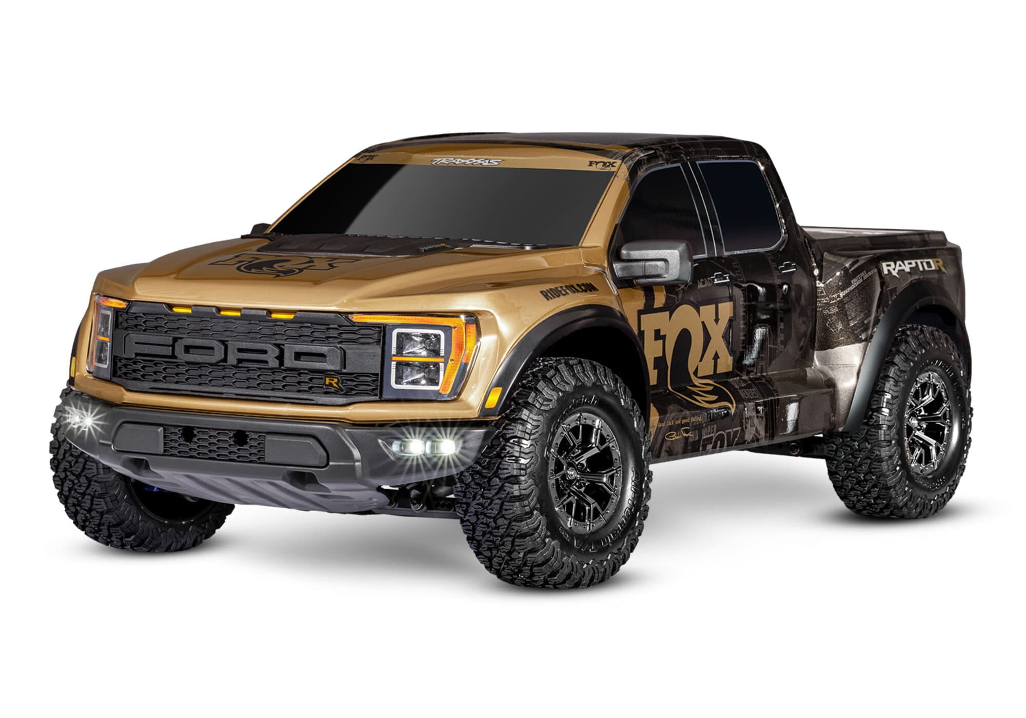 Traxxas Ford Raptor R 4x4 Ultimate RTR Brushless RC Truck Fox SE Traxxas Ford Raptor R 4x4 Ultimate RTR Brushless RC Truck Fox SE
