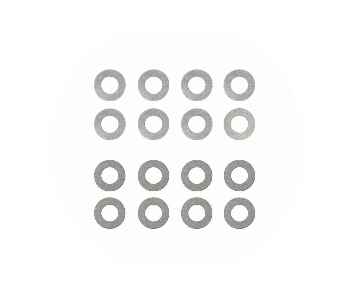 Tamiya Kegeldifferenzial Shim-Set 0,2/0,3mm (4)