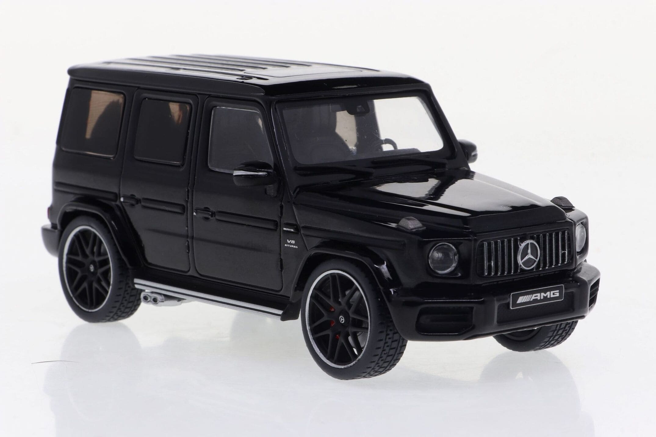 Mercedes AMG G63 2022 Modellauto von Solido im Massstab 1_43 Black Metallic