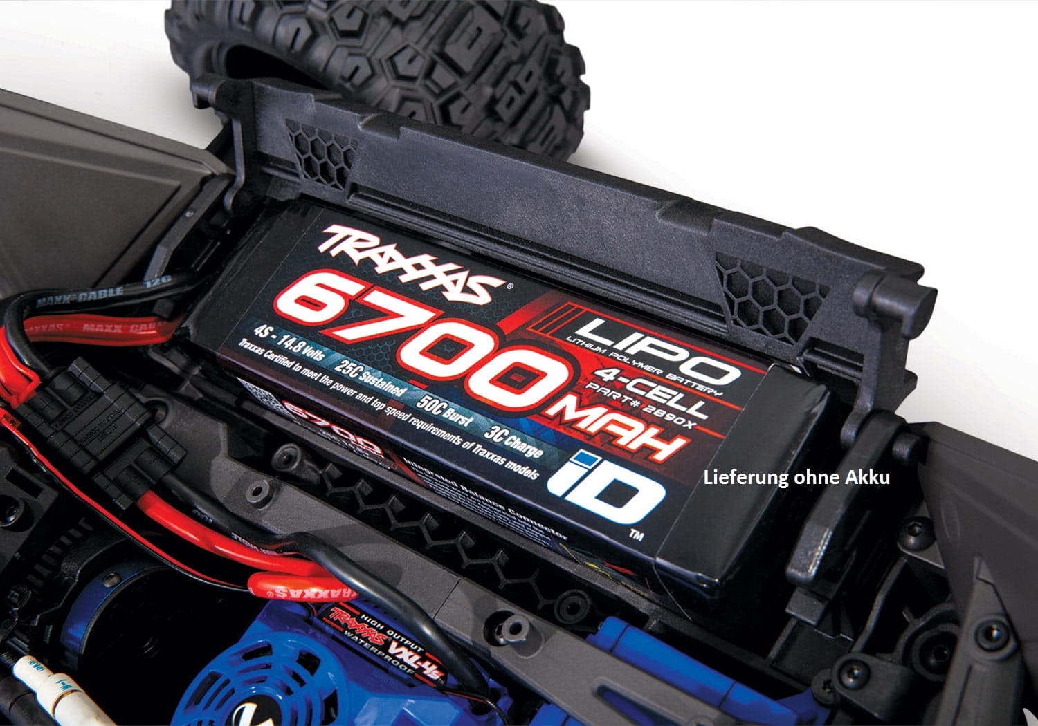 Traxxas WideMAXX Rock - Extreme Leistung - Geschwindigkeit Traxxas RC Monstertruck Wide MAXX 1:10 RTR TSM Brushless SR VXL Rock N Roll