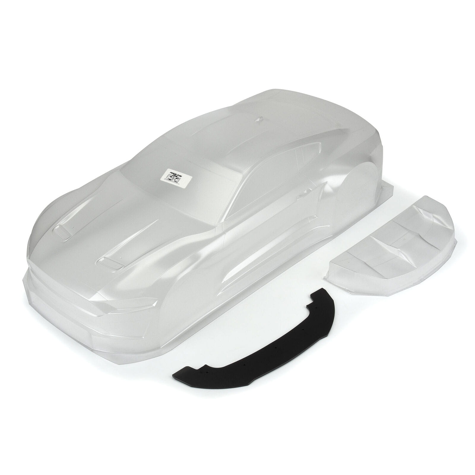 Protoform 1_7 2021 Ford Mustang GT Clear Karosserie fuer ARRMA Felony - RC-Zubehoer