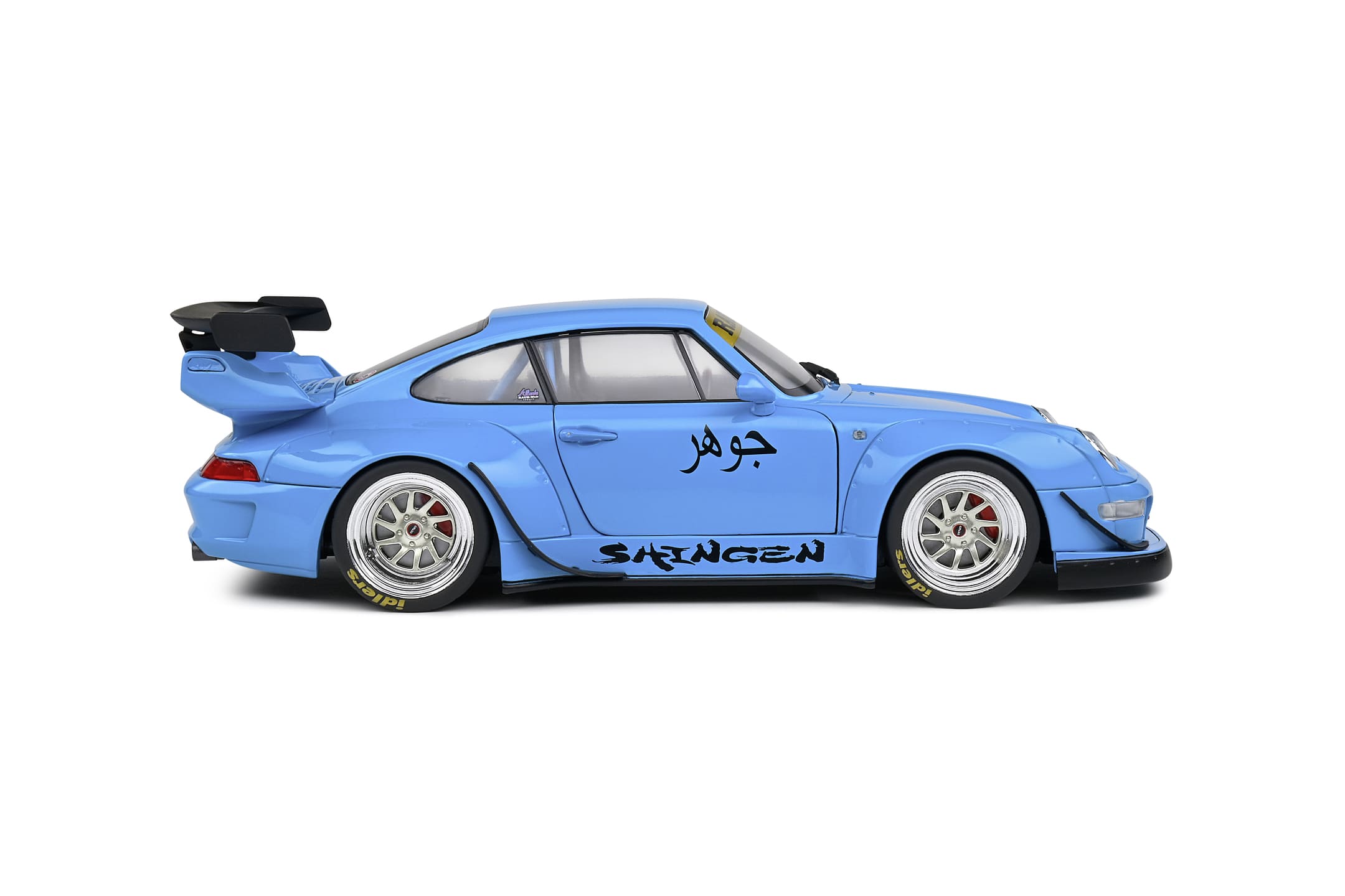 Solido Porsche RWB Bodykit Shingen Blau 2018 Modellauto 1_18