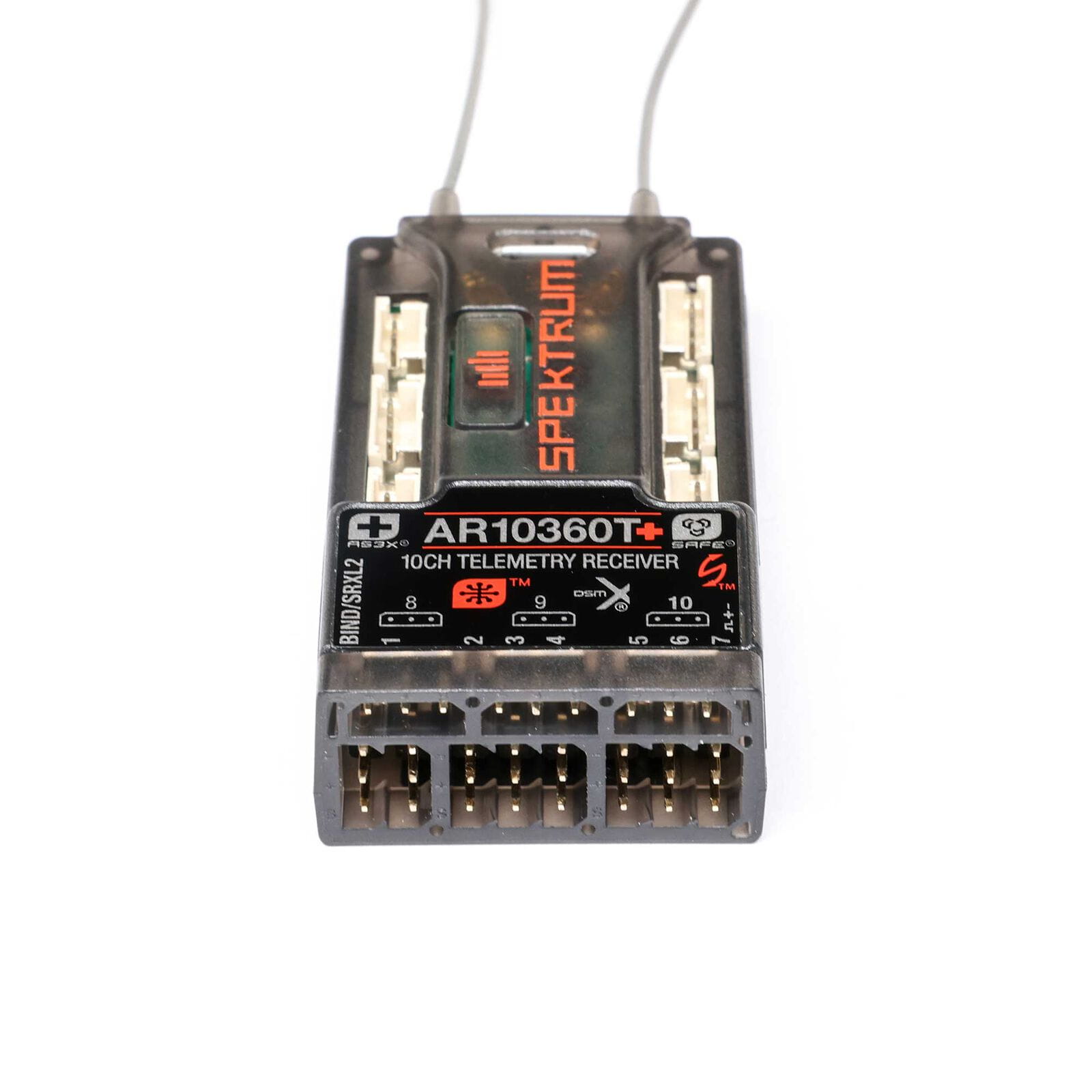 Spektrum AR10360T_ DSMX 10-Kanal AS3X_ - SAFE Telemetry Empfaenger - RC-Zubehoer