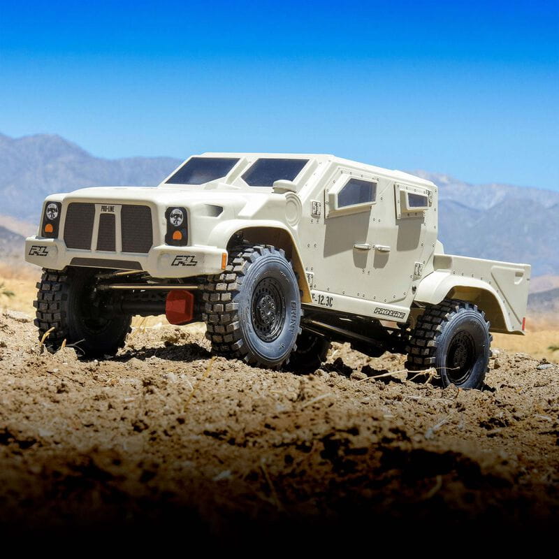 Proline Strikeforce Clear Body 12.3 _313mm_ Crawlers - RC-Zubehoer