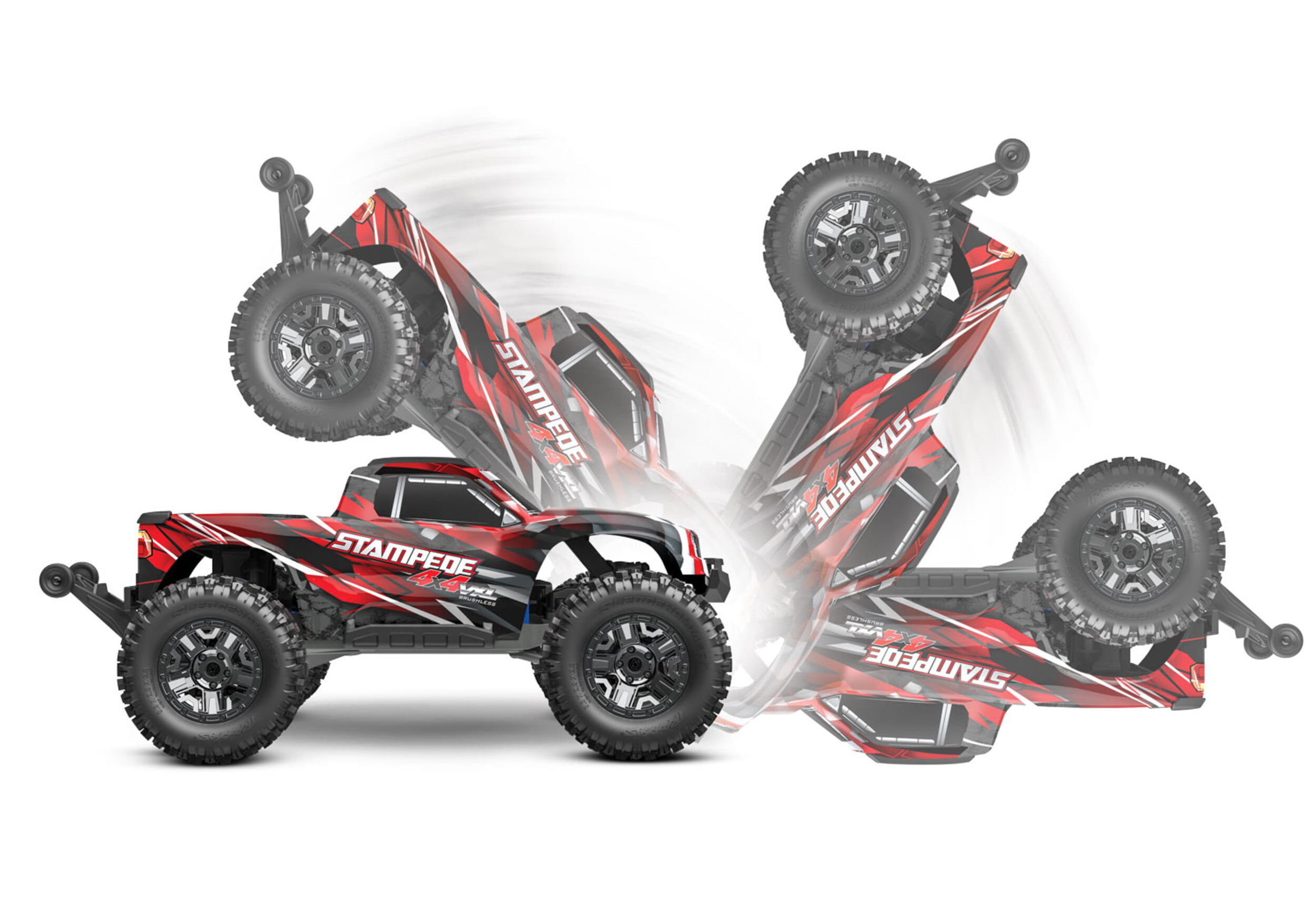 Traxxas RC Stampede 4x4 VXL HD RTR orange Traxxas RC Stampede 4x4 VXL HD RTR orange