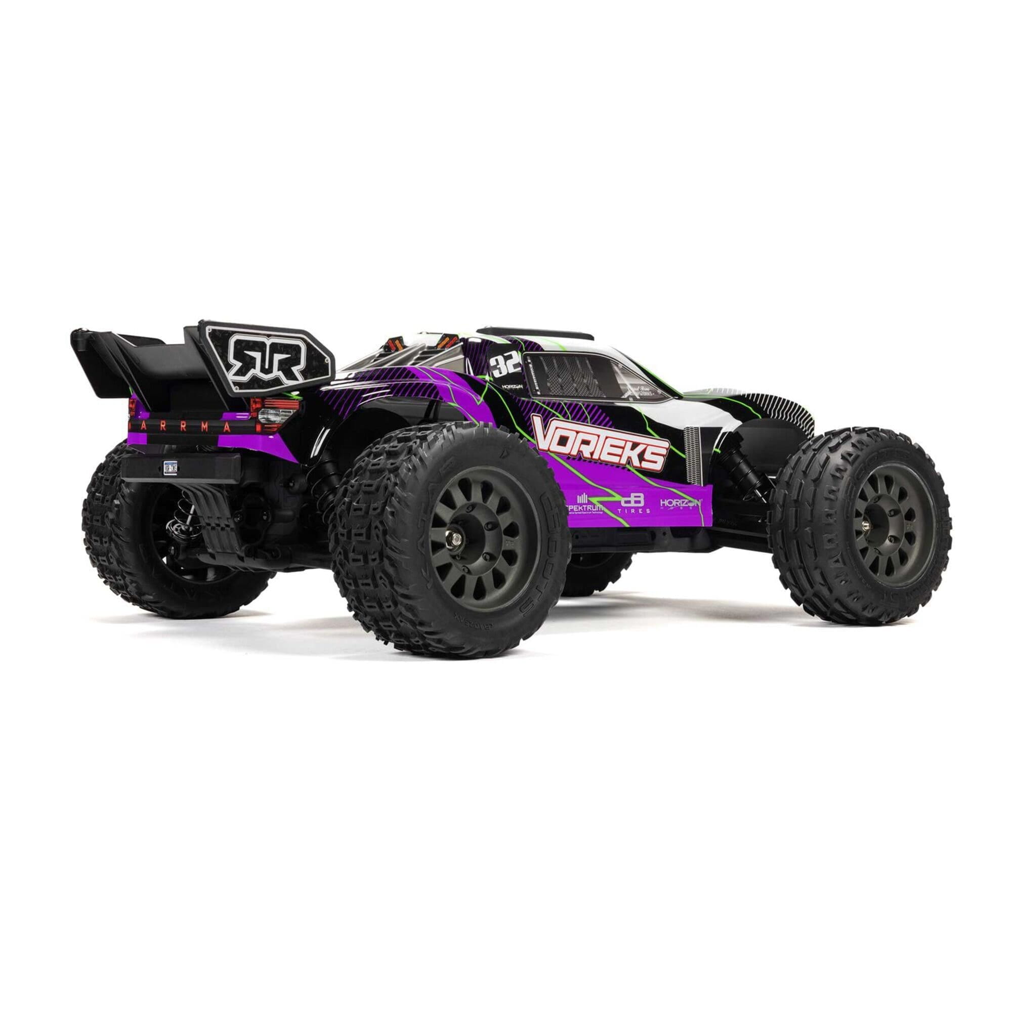 arrma-110-vorteks-mega-550-brushed-2wd-stadium-truck-rtr-mit-akku-lader-purple