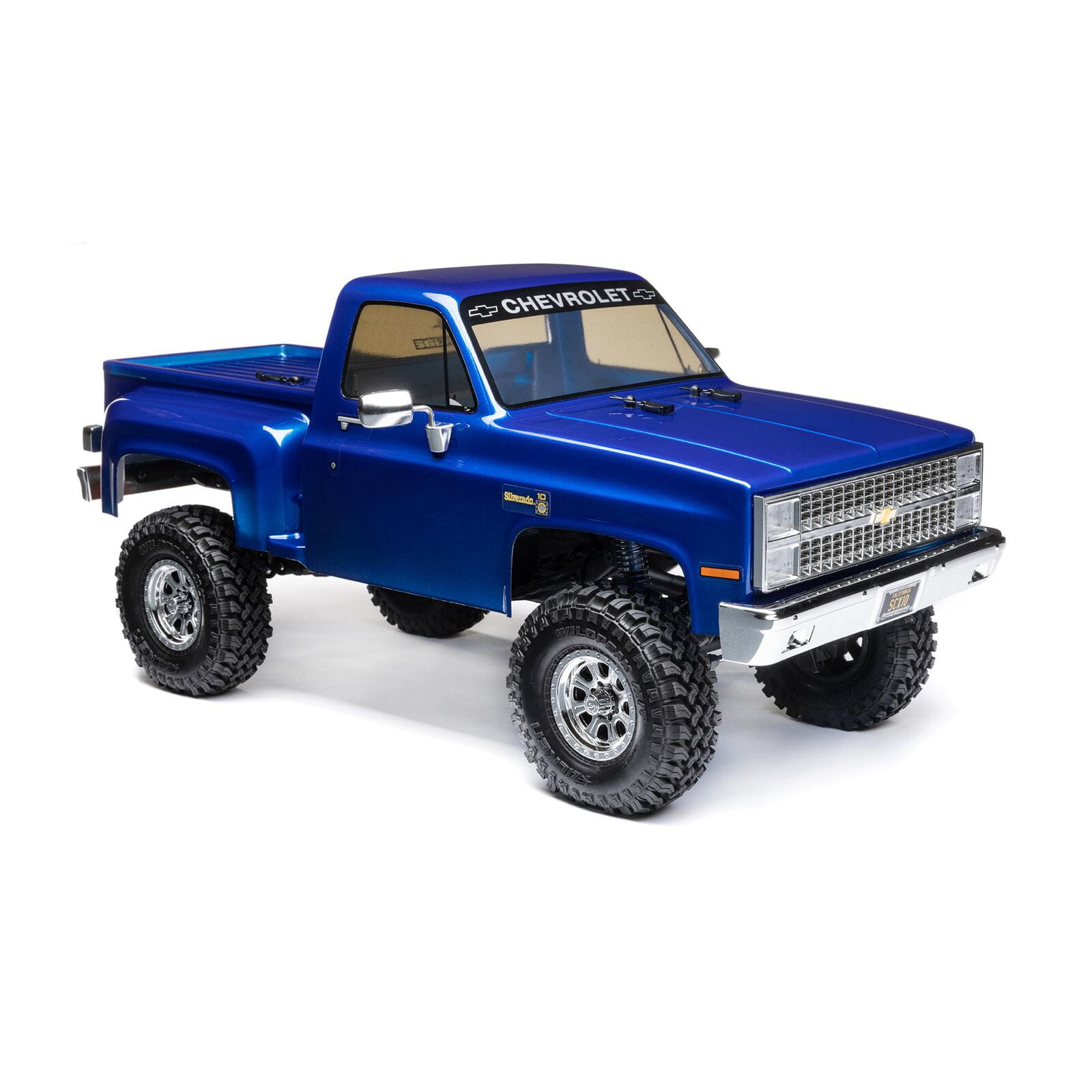Axial RC Crawler SCX10 III Base Camp 1982 Chevy K10 RTR Blau 1:10 Axial RC Crawler SCX10 III Base Camp 1982 Chevy K10 RTR Blau 1:10