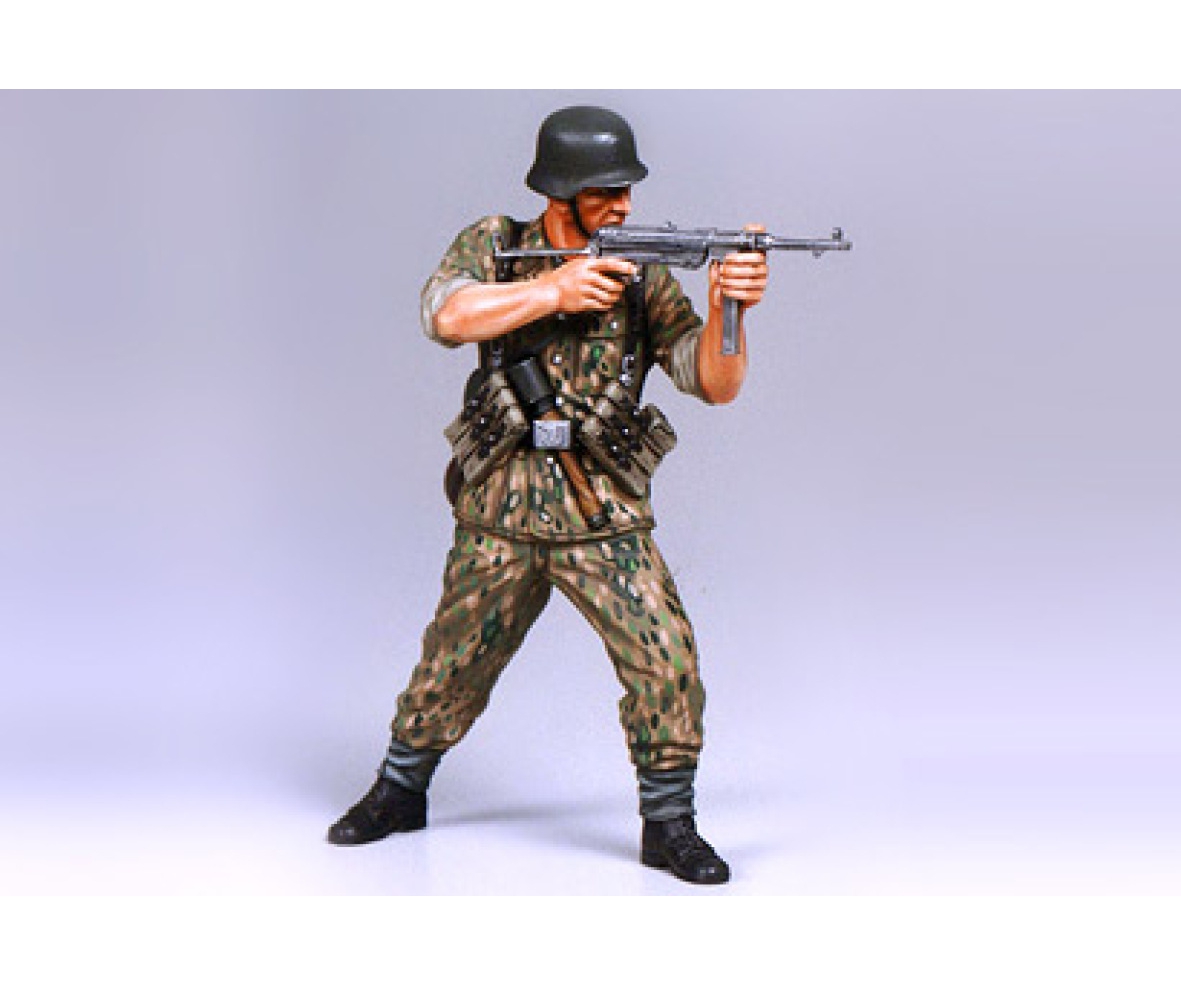 Tamiya WWII Figur Deutsche Infanterie Soldat 1_16 Plastik Modellbau Militaer Bausatz - RC-Zubehoer