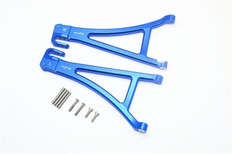 GPM Alu Querlenker unten vorn blau fuer Traxxas 1_10 E-Revo - RC-Zubehoer