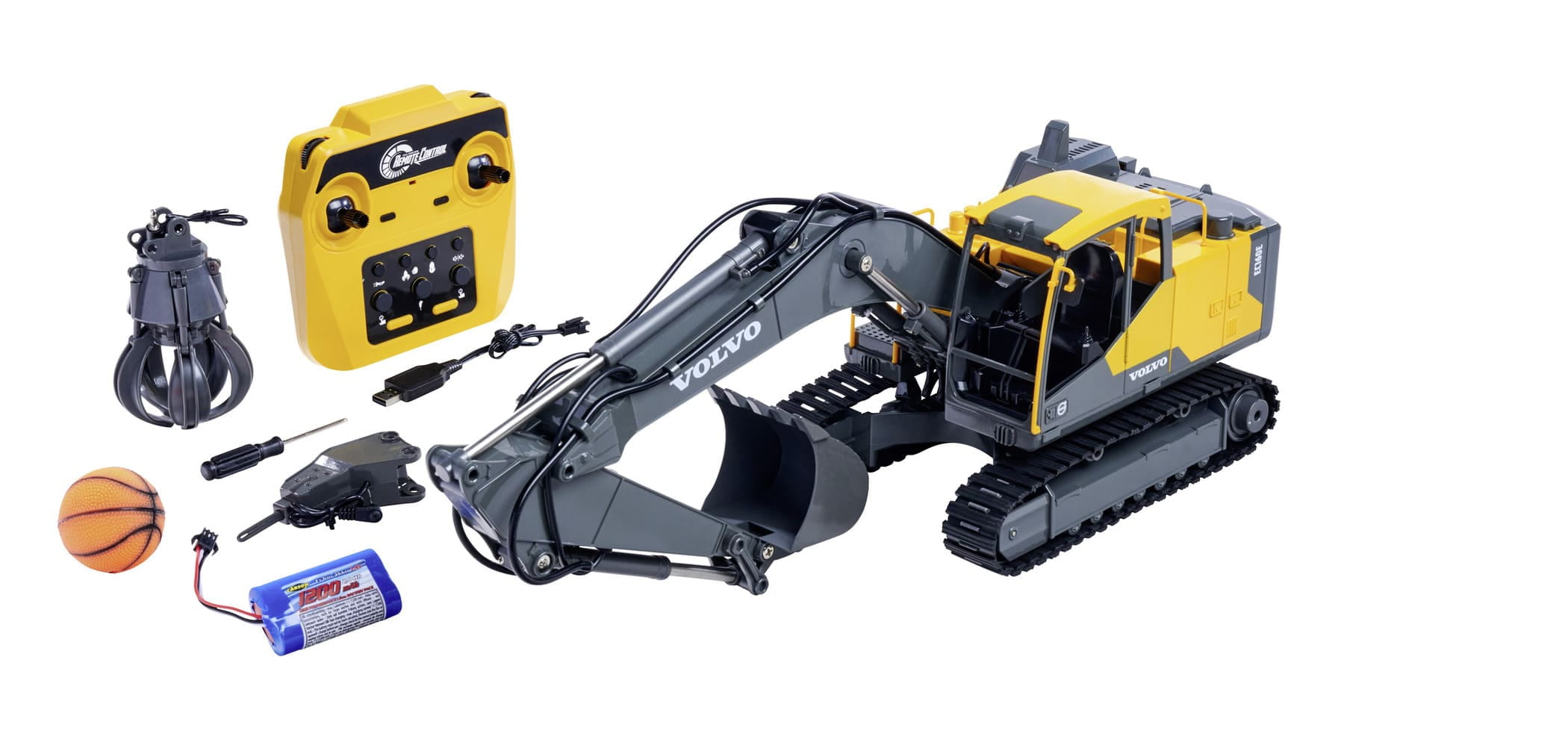 Carson Volvo EC160E RC Raupenbagger 1_16 mit Metallteilen
