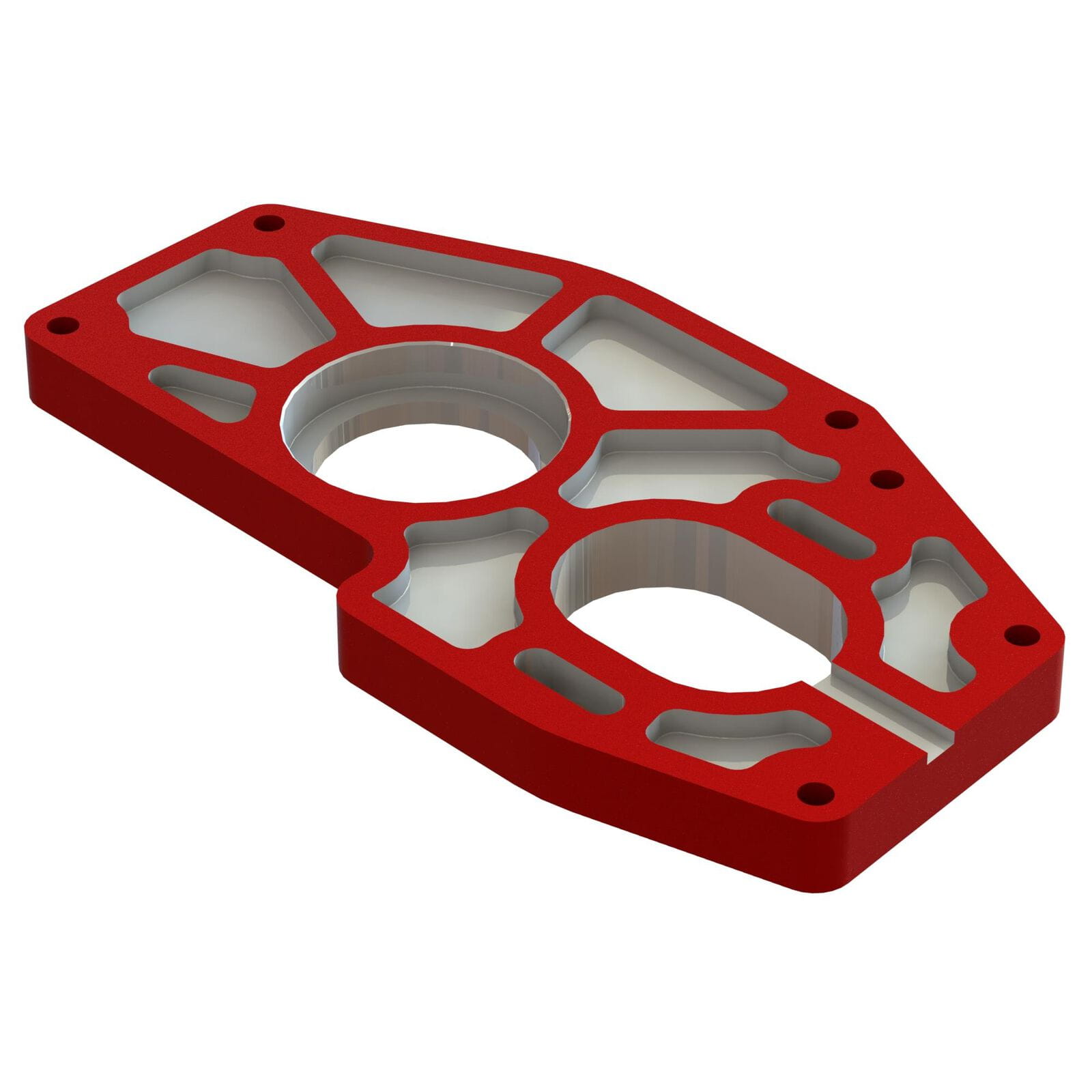 Arrma Aluminium Motor Mount Plate For Center Diff Arrma Aluminium Motor Mount Plate For Center Diff - RC-Zubehoer