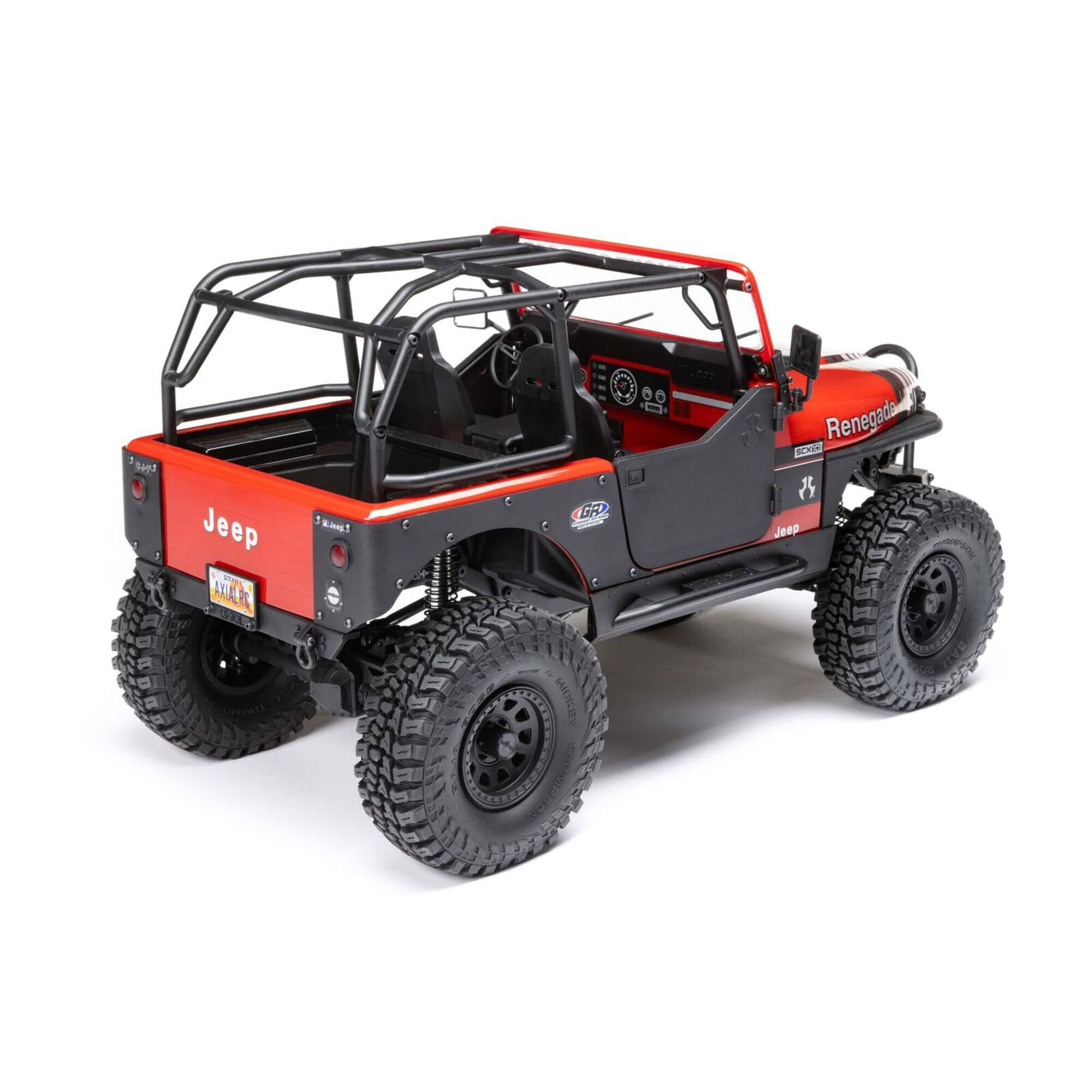 Axial SCX10 III Jeep CJ-7 Rock Crawler RTR Rot