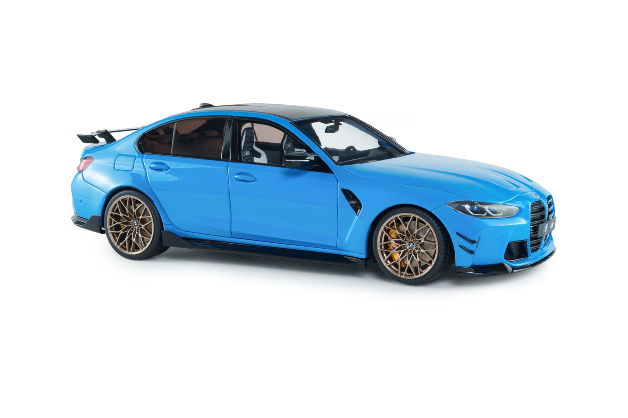 Solido BMW M3 G80 blau Standmodellauto 1_18