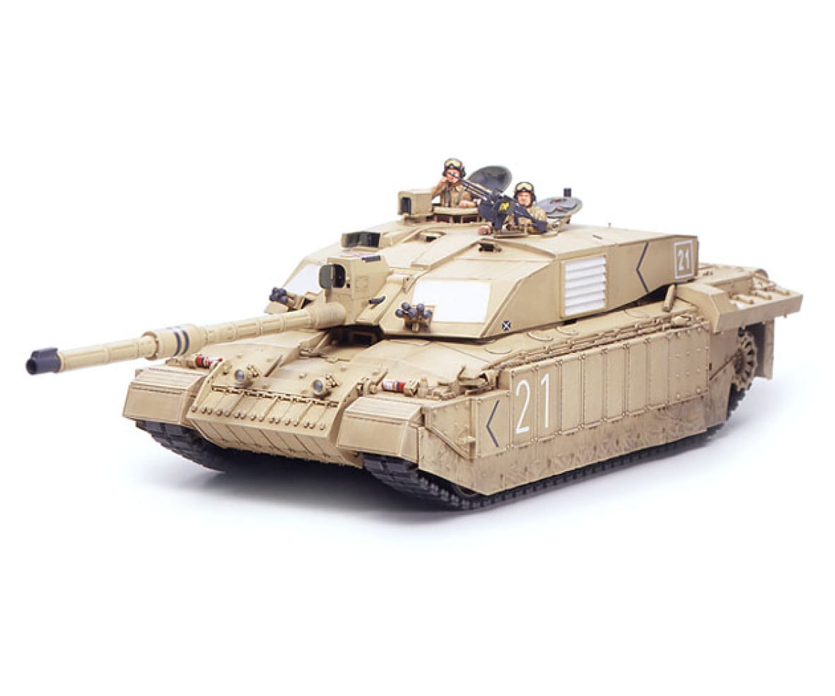 Tamiya 1_35 Britischer Kampfpanzer Challenger 2 Wueste Modellbausatz_