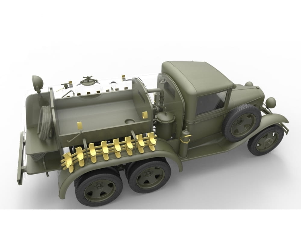 Plastikmodellbau von Miniart 1-35 bz 38 tankwagen