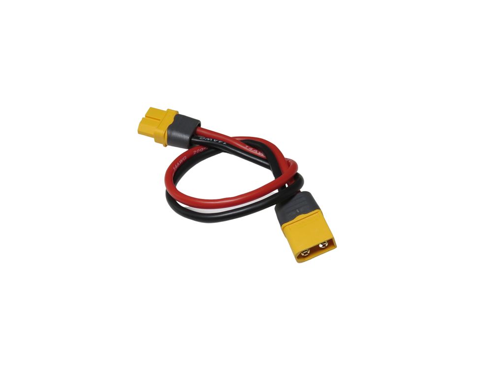 Thicon Ladekabel V2 XT60 Stecker 20cm auf XT60 _ XT60-Verlaengerung - RC-Zubehoer