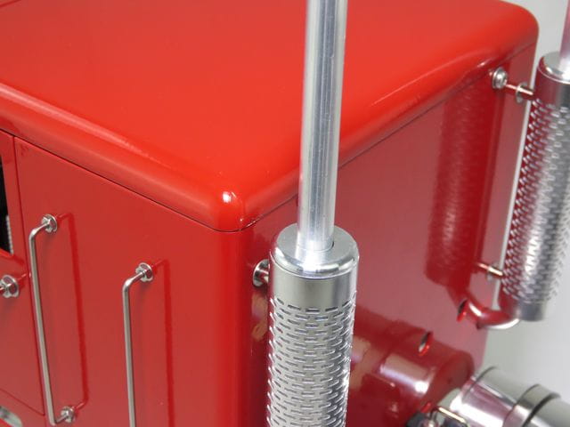 Wedico Auspuffabdeckung aus Aluminium 2 Stueck - RC-Zubehoer