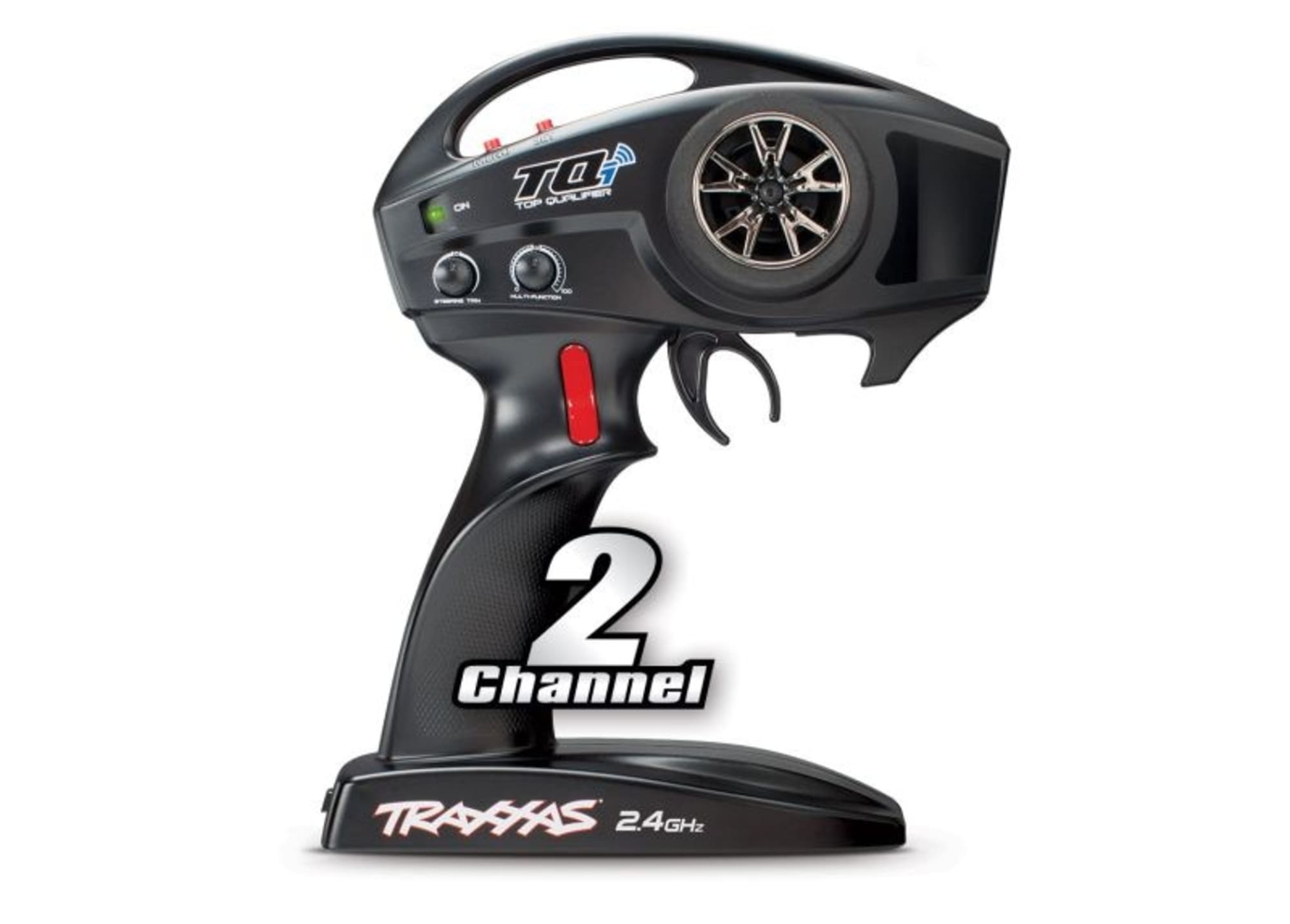 Traxxas TQi Sender 2.4GHz 2-Kanal_ Link faehig_ mit Bremsknopf fuer RC Modelle