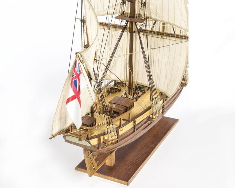 HMS Beagle Modellbausatz im Massstab 1_55 fuer Schiffsmodellbau-Enthusiasten