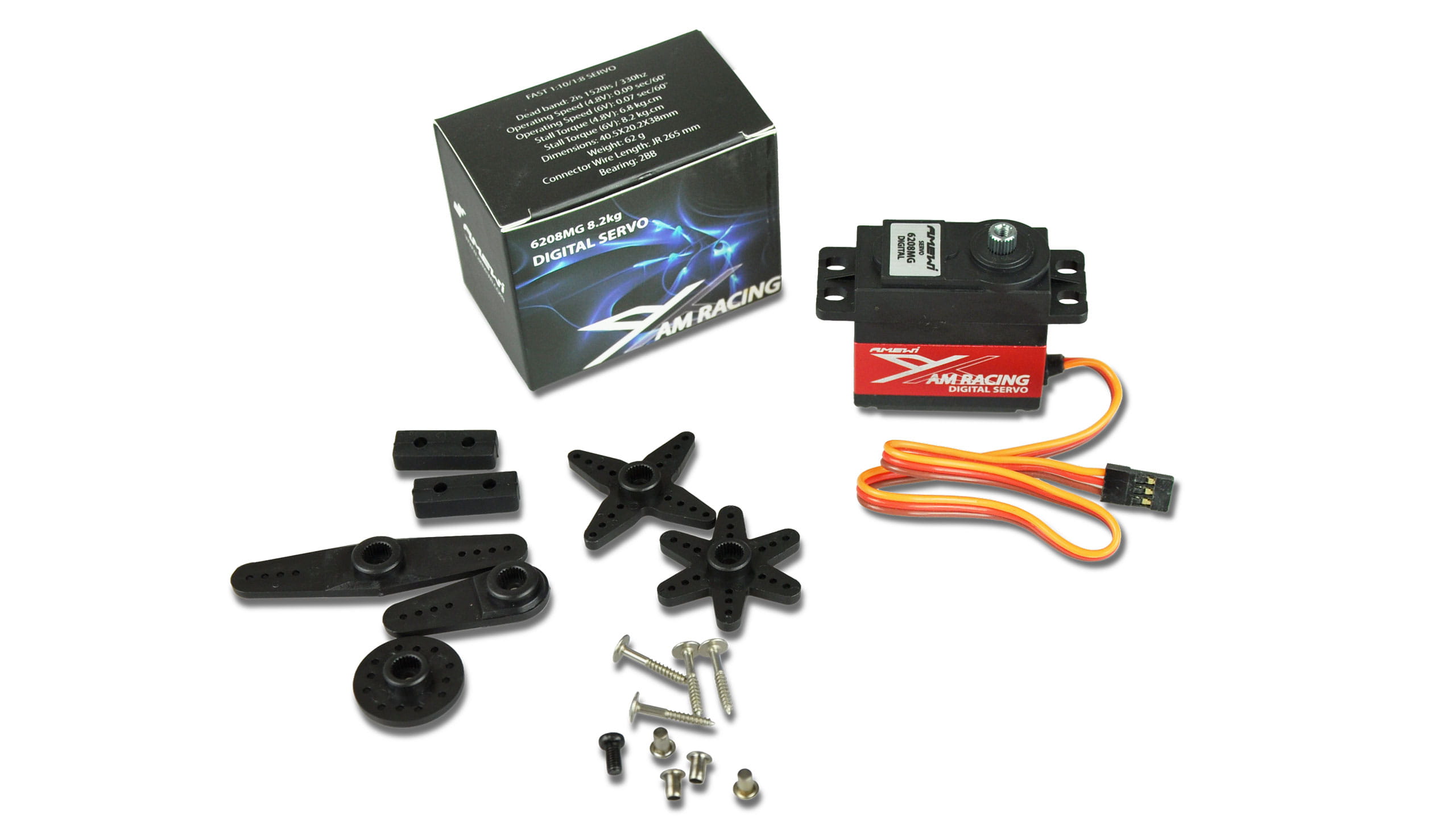 Amewi Digital Servo 6208MG 8,2kg AMX Racing Amewi Digital Servo 6208MG 8,2kg AMX Racing