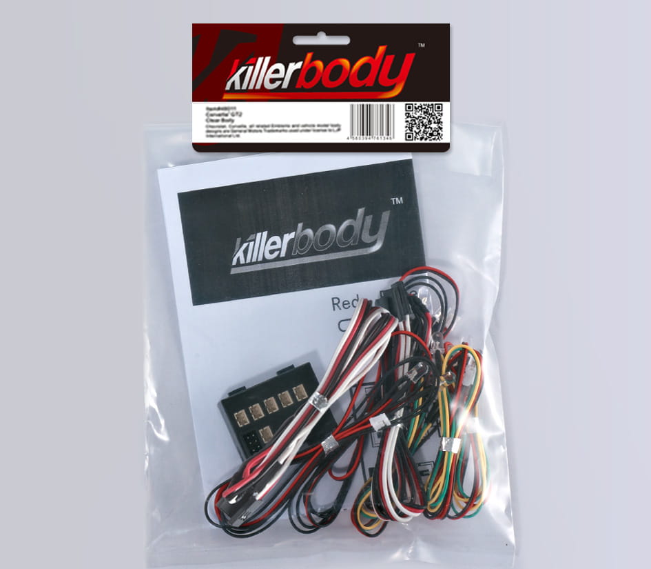 Killerbody LED Licht Set (10 LED`s) mit Kontroller Box