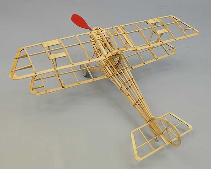 Dumas Aircraft Pfalz D3  Gummimotormodell Balsabausatz - RC-Zubehoer