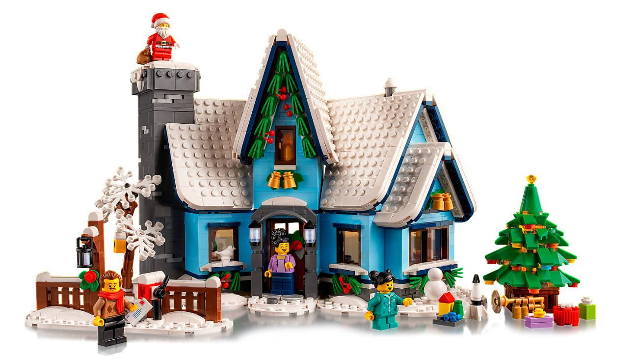 LEGO Creator Expert Besuch des Weihnachtsmanns Seltene Sets