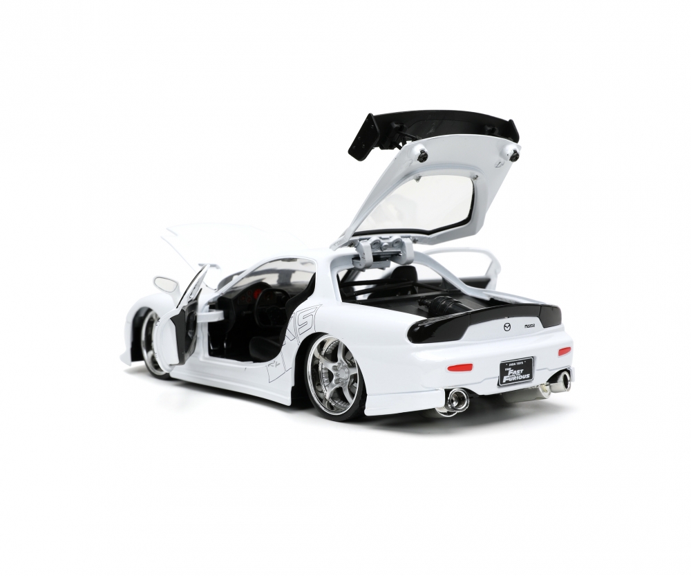 Jada Toys Fast _ Furious 1993 Mazda RX-7 Modellauto 1_24 weiss_