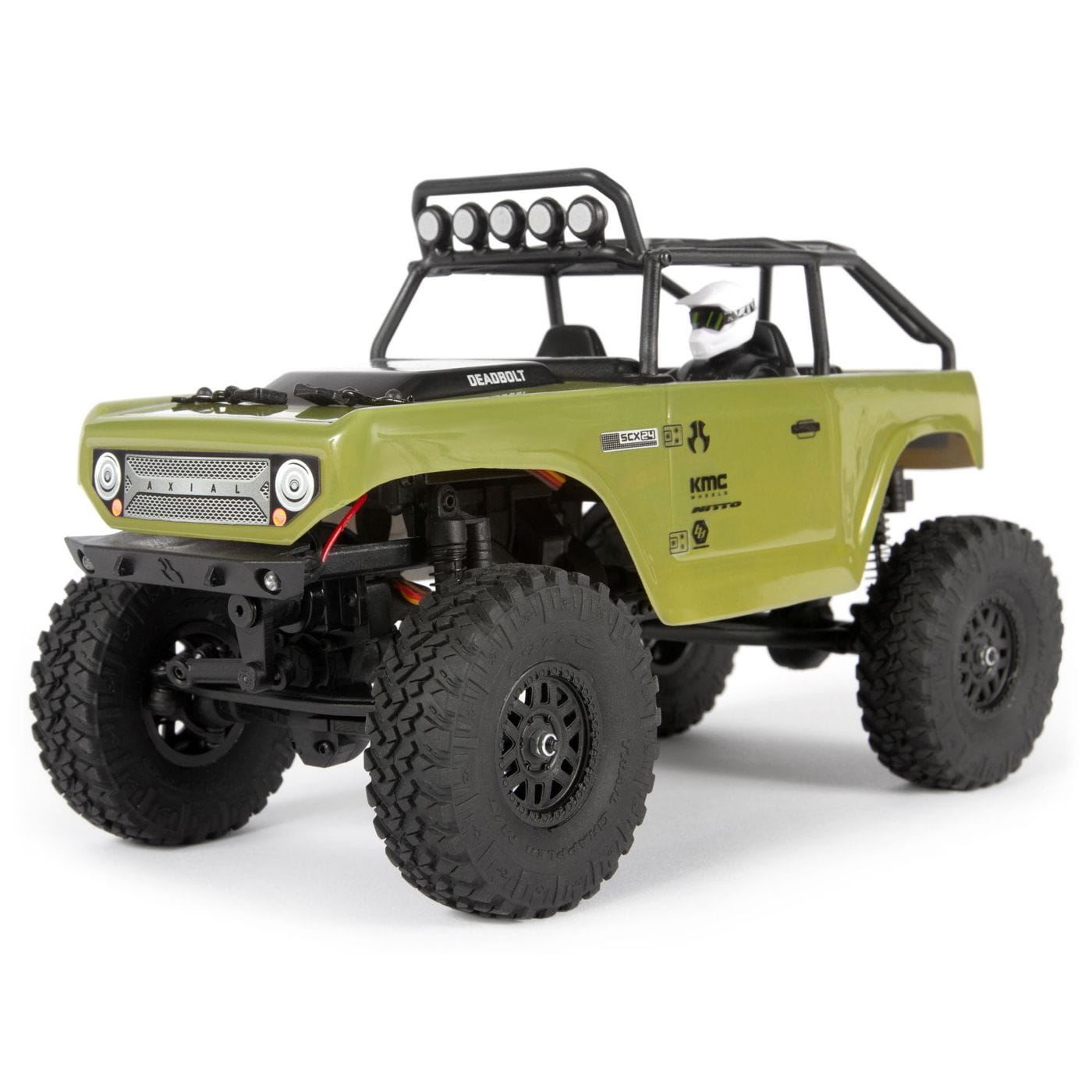 Axial SCX24 Deadbolt 1/24th Scale Elec 4WD - RTR, Green Axial SCX24 Deadbolt 1/24th Scale Elec 4WD - RTR, Green