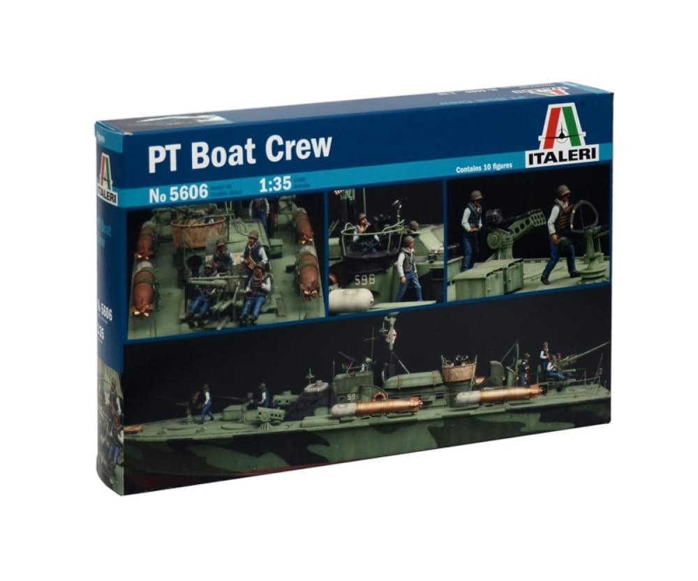 Italeri 1:35 Figuren-Set Crew (10) ELCO 80 PT Italeri 1_35 Figuren-Set Crew _10_ ELCO 80 PT - RC-Zubehoer