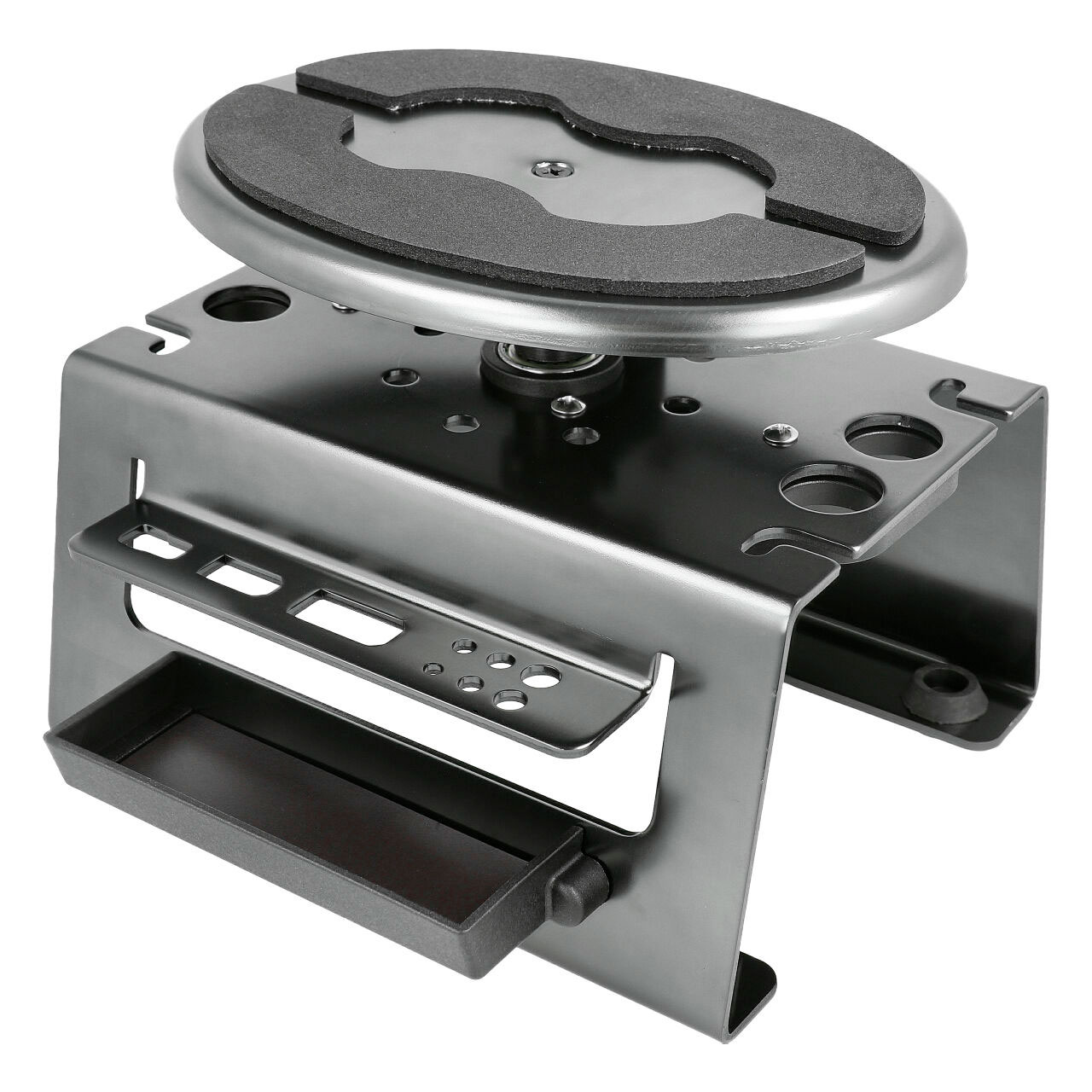 Robitronic Auto Montagestand 1_8 grau _drehbar - fixierbar_ - RC-Zubehoer