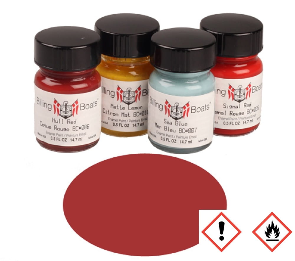 Billing Boats Bright rot 22 ml Acryl Farbe Billing Boats Bright rot 22 ml Acryl Farbe