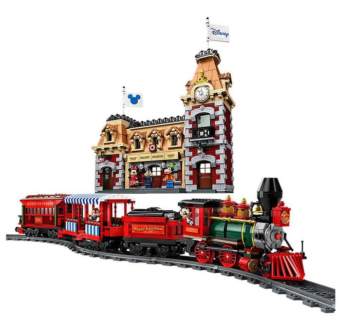 LEGO Exklusiv Set Disney Train and Station Mickey Mouse Zug