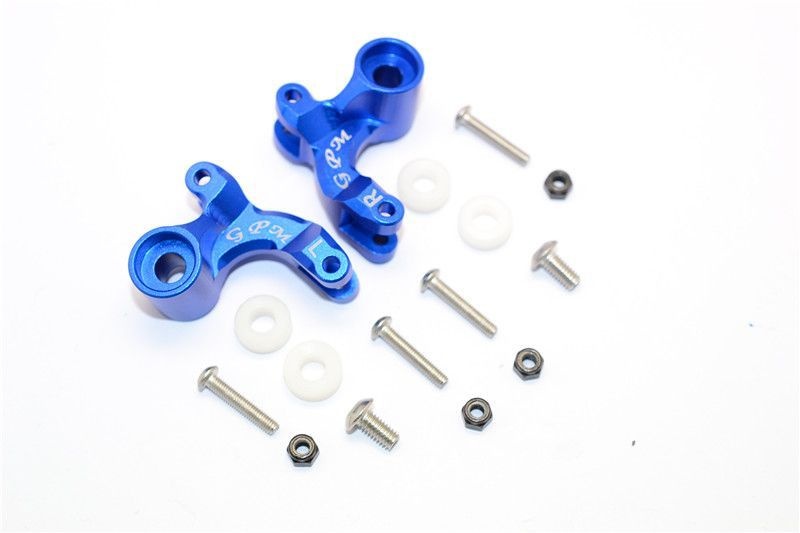 GPM Alu Umlenkhebel hinten blau fuer Traxxas 1_10 E-Revo Alt - Revo - RC-Zubehoer