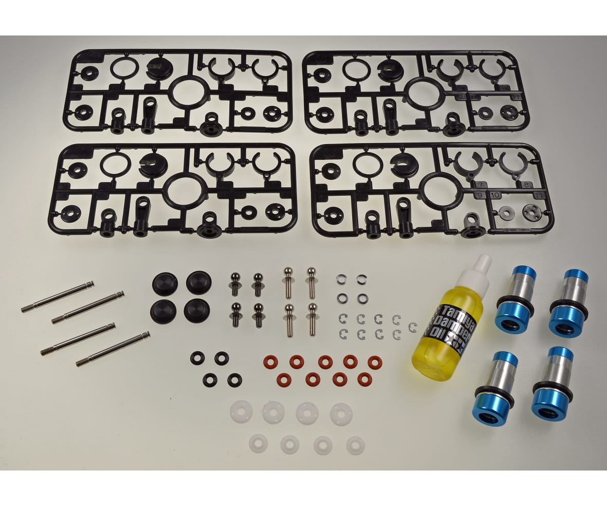 Tamiya GF-01 Alu Oeldruckstossdaempfer Set _4_ - RC-Zubehoer