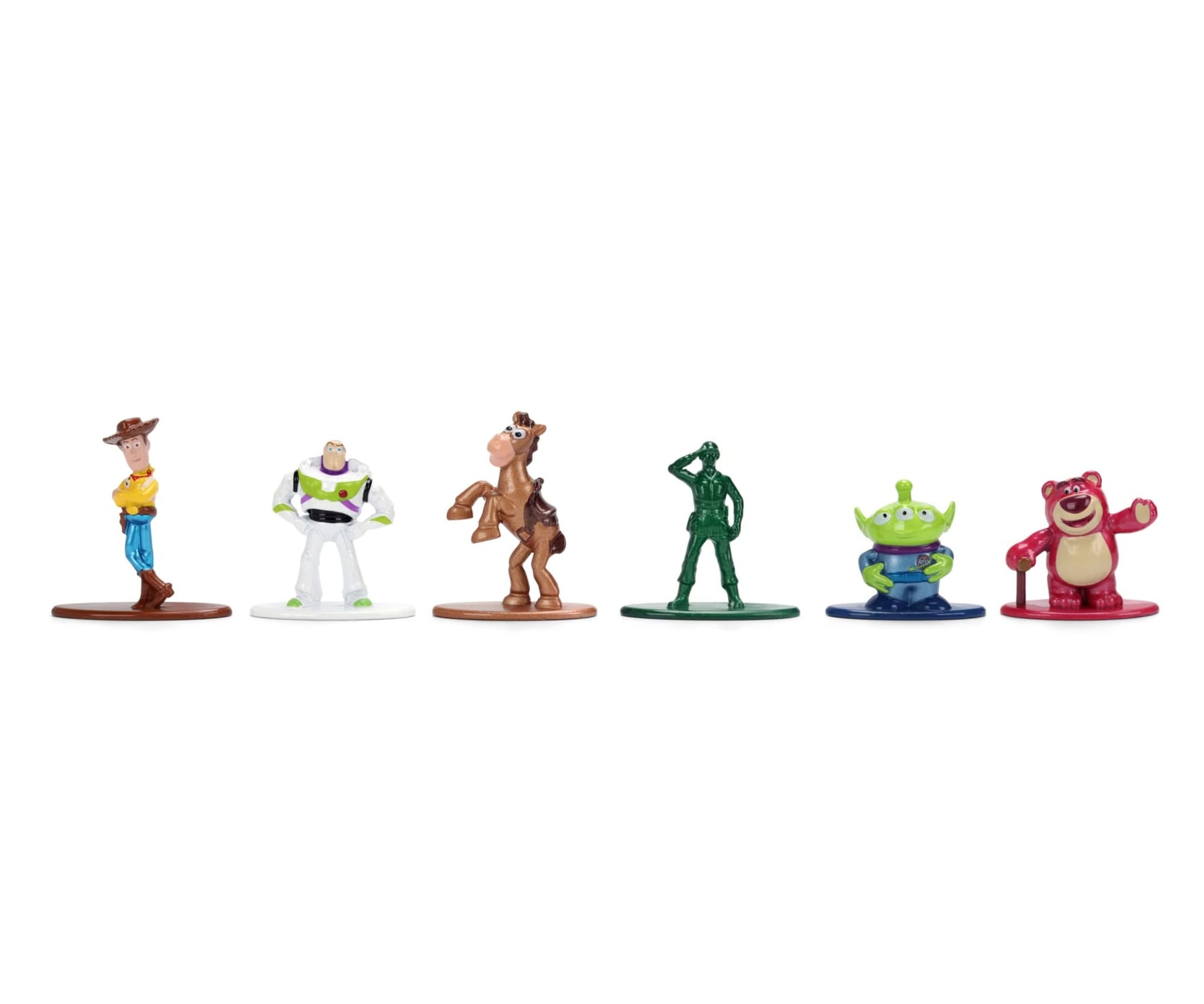 Jada Toys Toy Story Nano Diorama 6 Metallfiguren Woody Buzz und Freunde