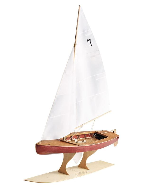 Krick Yacht Pirat Segeljolle 1:10 Holz Bausatz