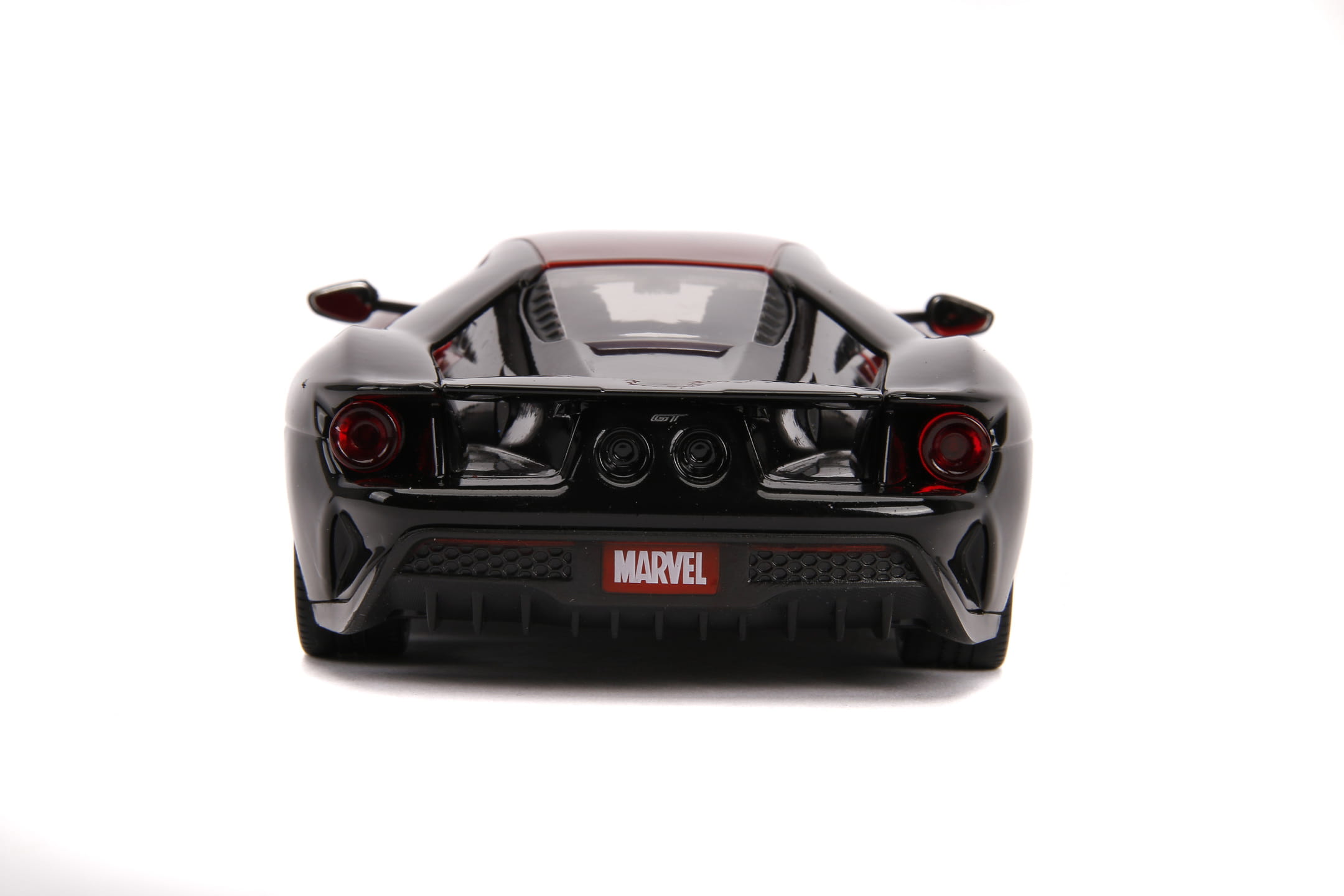 Jada Marvel 2017 Ford GT 1:24 Modellauto Ro-schw.