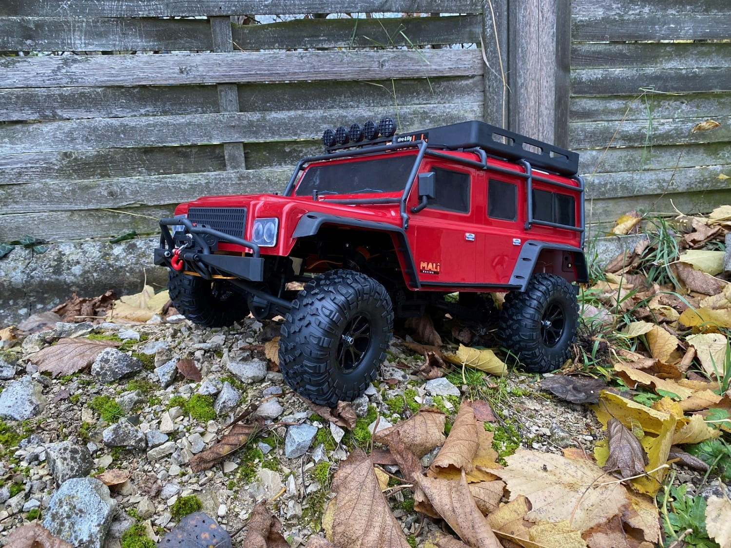 DF Models RC Crawler DF4J XXL Rot RTR df crawler rot xxl df4j