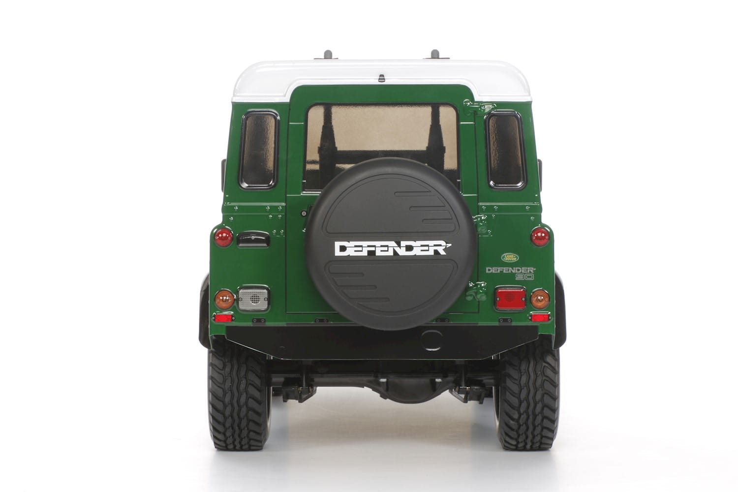 Tamiya RC Land Rover Defender mit Licht 1:10 2,4Ghz Komplett Set