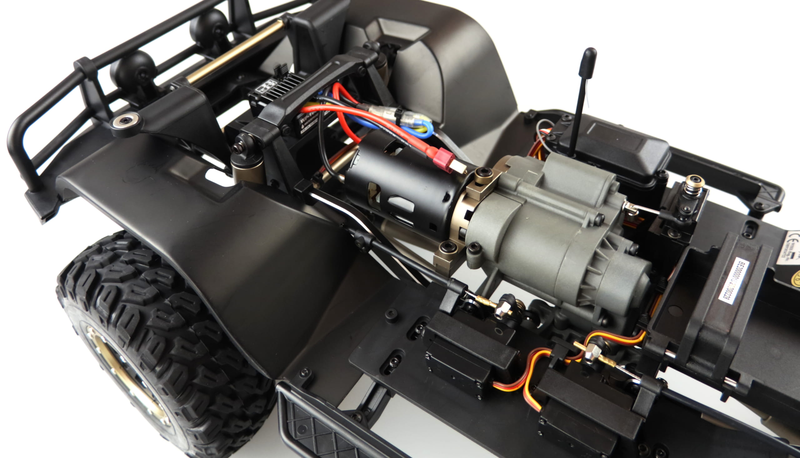 Amewi RC Scale Crawler AMXRock RCX8PS Pick-Up 1:8, RTR Militär grün