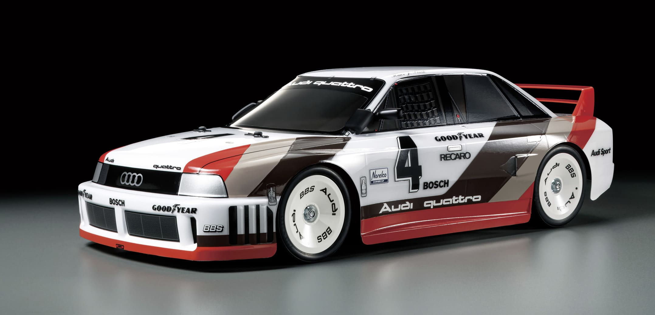 Tamiya 1_10 RC Audi 90 quattro Racing TT-02 Slotcar Modell
